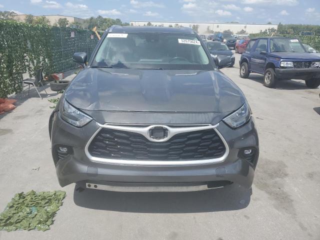 5TDGZRBH5LS015204 - 2020 TOYOTA HIGHLANDER XLE GRAY photo 5