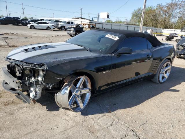 2G1FJ3DJ0E9314605 - 2014 CHEVROLET CAMARO SS BLACK photo 1