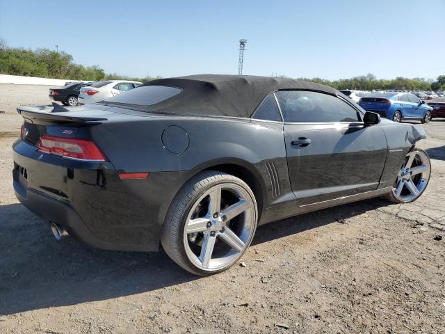 2G1FJ3DJ0E9314605 - 2014 CHEVROLET CAMARO SS BLACK photo 3