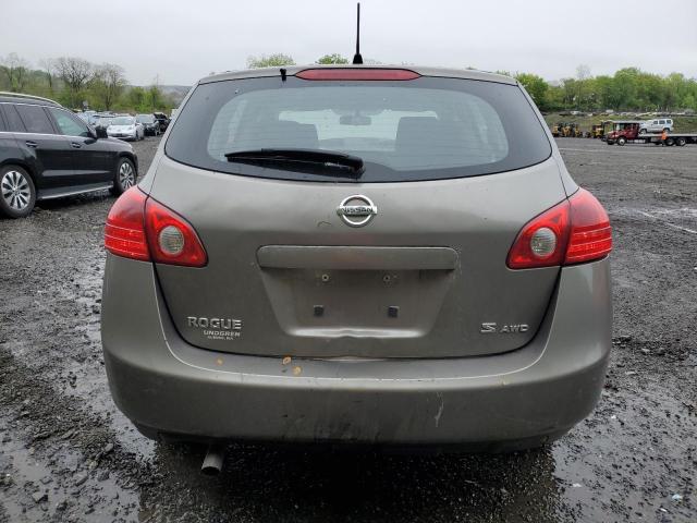 JN8AS58V78W410707 - 2008 NISSAN ROGUE S GRAY photo 6