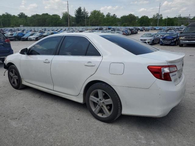 4T1BF1FKXCU115736 - 2012 TOYOTA CAMRY BASE WHITE photo 2