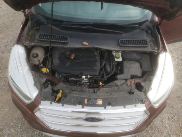 1FMCU0GD9JUA51898 - 2018 FORD ESCAPE SE Bordeaux photo 11