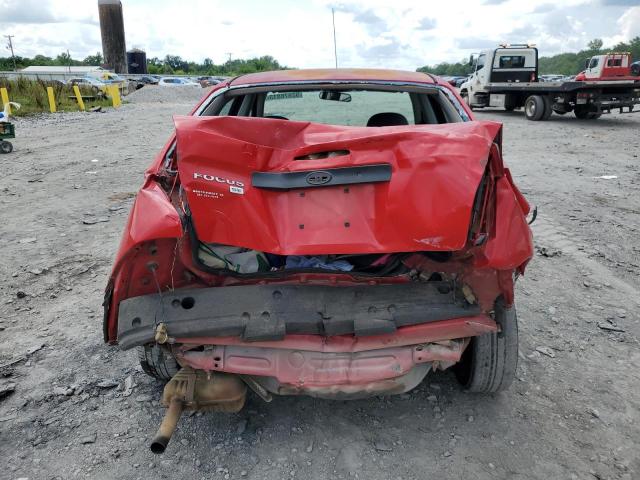 1FAFP34N47W101584 - 2007 FORD FOCUS ZX4 RED photo 6