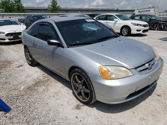 1HGEM21533L058446 - 2003 HONDA CIVIC LX SILVER photo 4