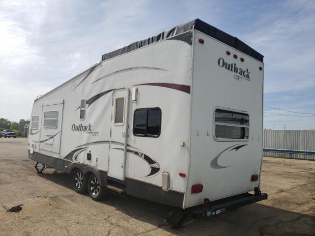 4YDT27L249B450651 - 2009 KEYSTONE OUTBACK WHITE photo 3