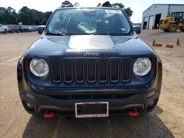 ZACCJBCT1GPE08040 - 2016 JEEP RENEGADE TRAILHAWK BLACK photo 5