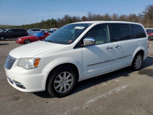 2C4RC1CG4CR138034 - 2012 CHRYSLER TOWN & COU TOURING L WHITE photo 1