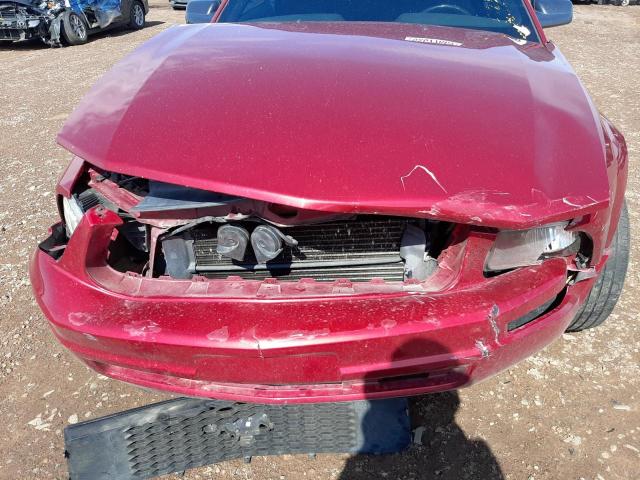 1ZVFT80NX55173026 - 2005 FORD MUSTANG RED photo 9