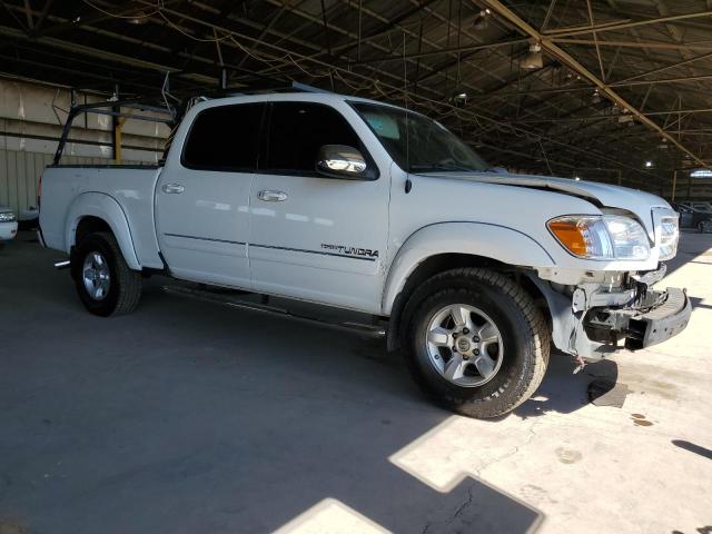 5TBET341X6S541623 - 2006 TOYOTA TUNDRA DOUBLE CAB SR5 WHITE photo 4