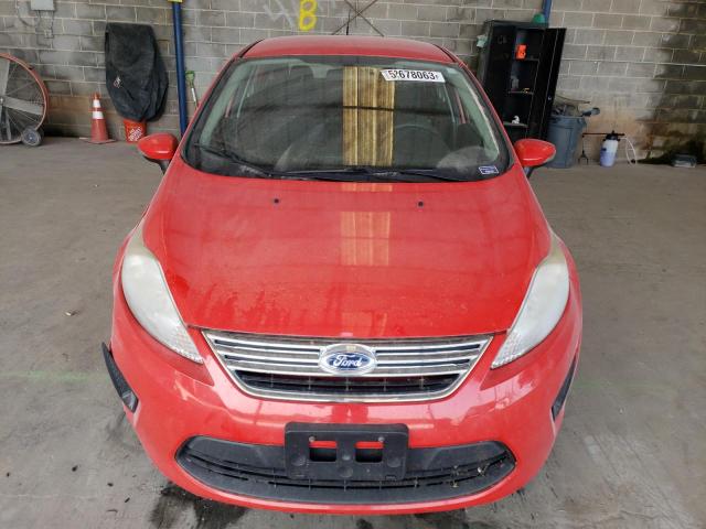 3FADP4BJ0DM227367 - 2013 FORD FIESTA SE RED photo 5