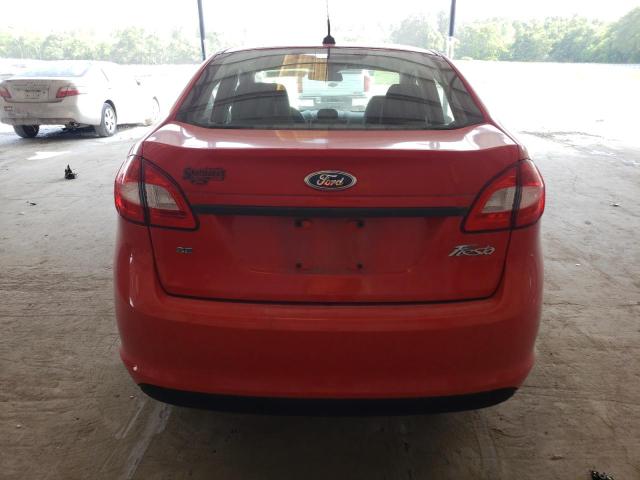 3FADP4BJ0DM227367 - 2013 FORD FIESTA SE RED photo 6