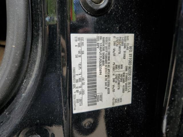 1FMPU17L93LB35694 - 2003 FORD EXPEDITION EDDIE BAUER BLACK photo 13