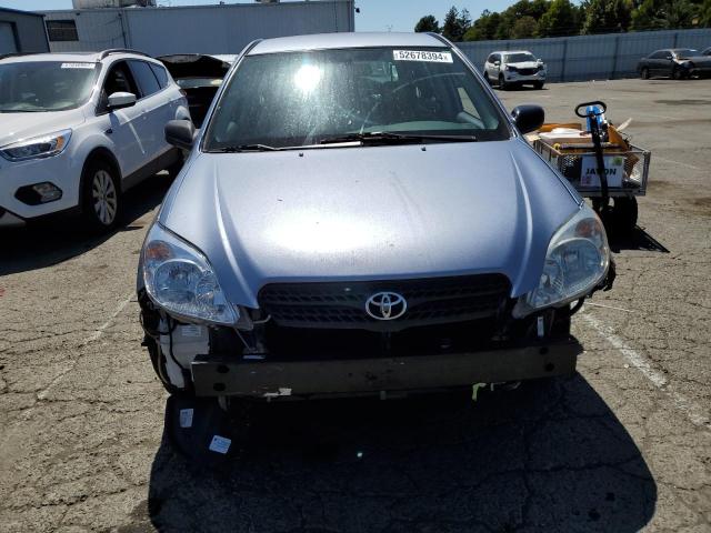 2T1KR32E38C718295 - 2008 TOYOTA COROLLA MA XR SILVER photo 5