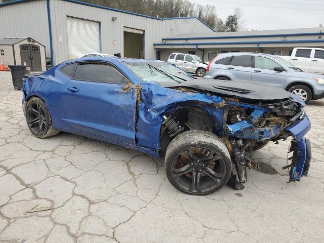 1G1FE1R75J0112174 - 2018 CHEVROLET CAMARO SS BLUE photo 4