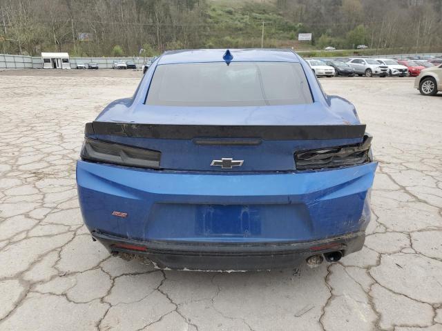 1G1FE1R75J0112174 - 2018 CHEVROLET CAMARO SS BLUE photo 6