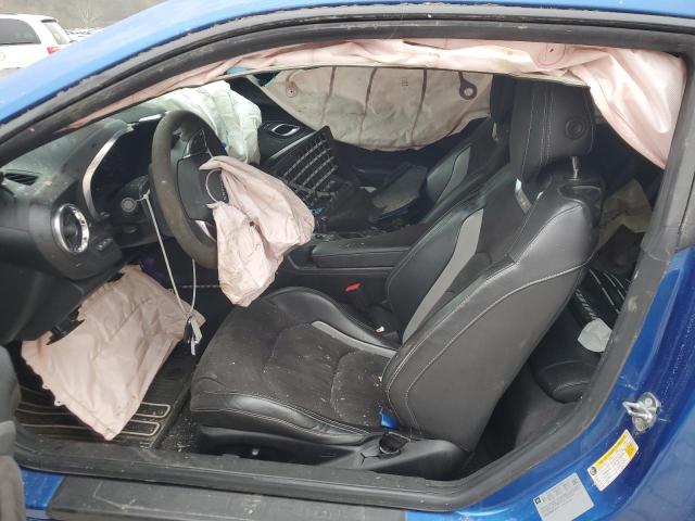 1G1FE1R75J0112174 - 2018 CHEVROLET CAMARO SS BLUE photo 7