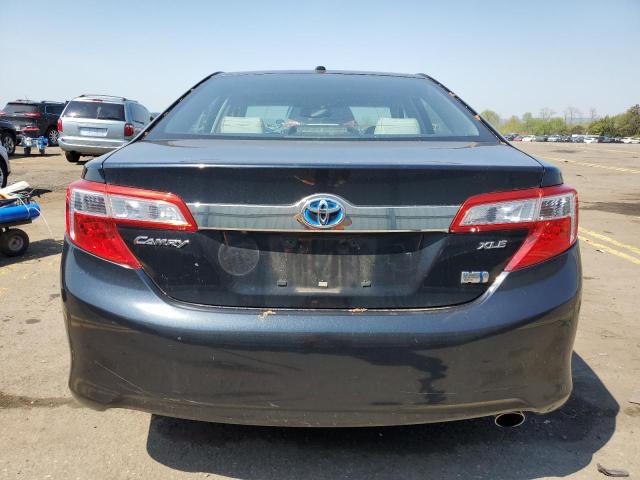 4T1BD1FK4CU028940 - 2012 TOYOTA CAMRY HYBRID BLACK photo 6