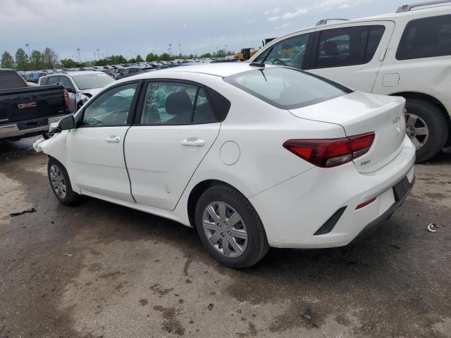 3KPA24ADXPE616474 - 2023 KIA RIO LX WHITE photo 2