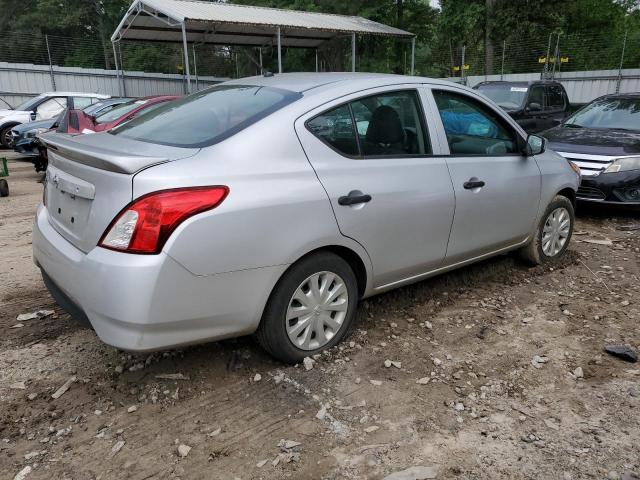 3N1CN7AP6KL822300 - 2019 NISSAN VERSA S SILVER photo 3