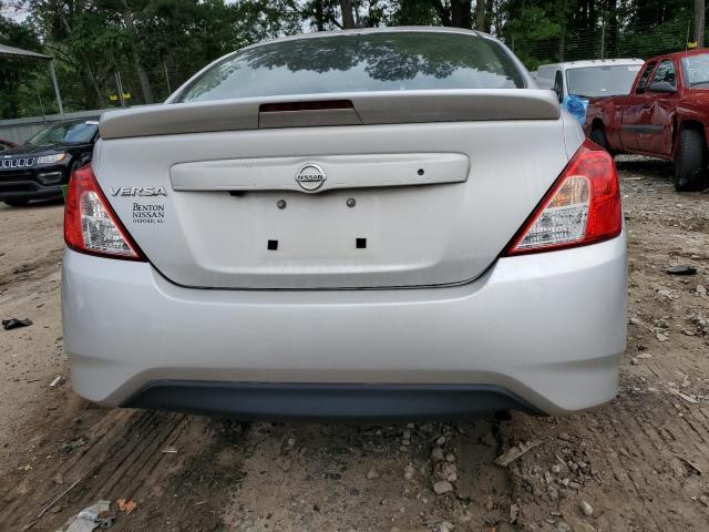 3N1CN7AP6KL822300 - 2019 NISSAN VERSA S SILVER photo 6