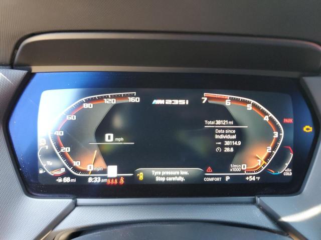 WBA13AL05M7G76194 - 2021 BMW M235XI BLACK photo 9