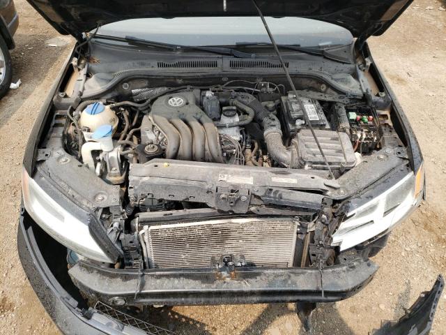 3VW2K7AJ4FM243851 - 2015 VOLKSWAGEN JETTA BASE BLACK photo 11