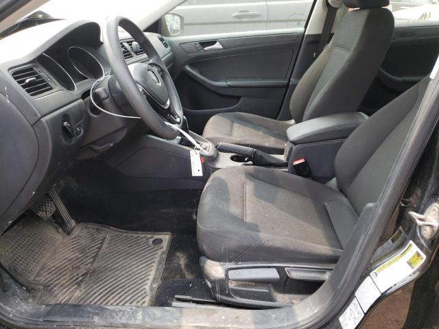 3VW2K7AJ4FM243851 - 2015 VOLKSWAGEN JETTA BASE BLACK photo 7