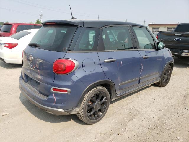 ZFBCFADH5JZ040981 - 2018 FIAT 500L TREKKING BLUE photo 3