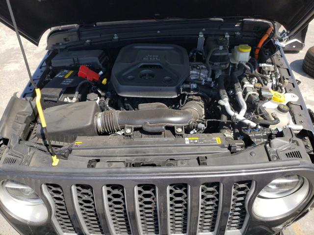 1C4JJXP67NW207672 - 2022 JEEP WRANGLER U SAHARA 4XE CHARCOAL photo 12