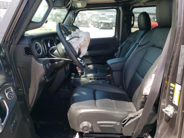 1C4JJXP67NW207672 - 2022 JEEP WRANGLER U SAHARA 4XE CHARCOAL photo 7