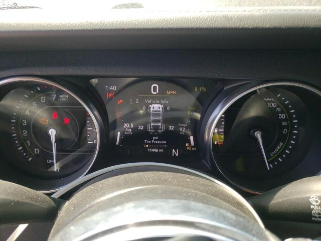 1C4JJXP67NW207672 - 2022 JEEP WRANGLER U SAHARA 4XE CHARCOAL photo 9