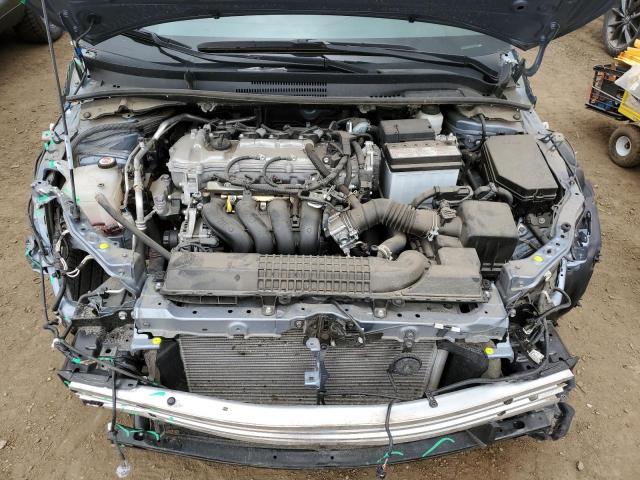 5YFEPMAE4MP270847 - 2021 TOYOTA COROLLA LE GRAY photo 11