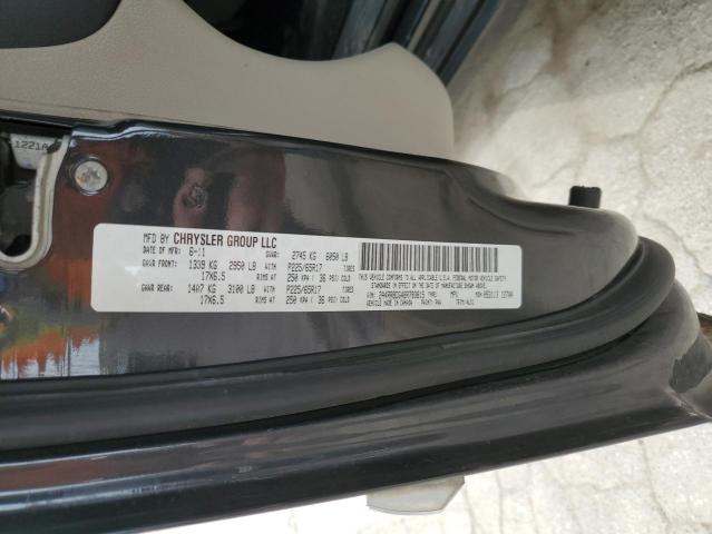 2A4RR8DG4BR783815 - 2011 CHRYSLER TOWN & COU TOURING L GRAY photo 13