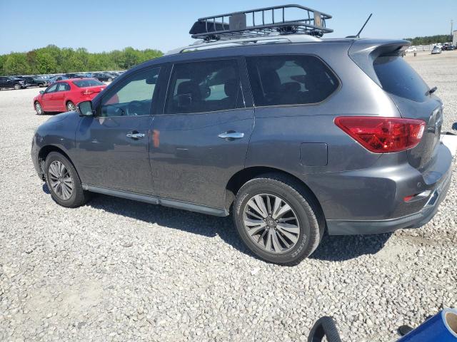 5N1DR2MM8HC663211 - 2017 NISSAN PATHFINDER S GRAY photo 2