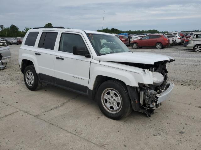 1C4NJPBA1ED752999 - 2014 JEEP PATRIOT SPORT WHITE photo 4