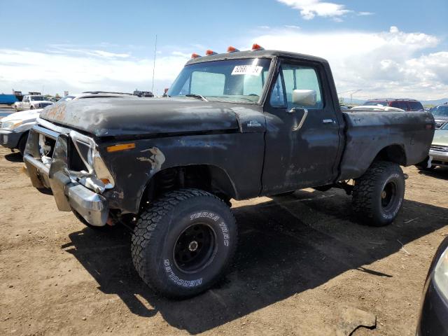 F14HRCG0990 - 1978 FORD F-150 BLACK photo 1