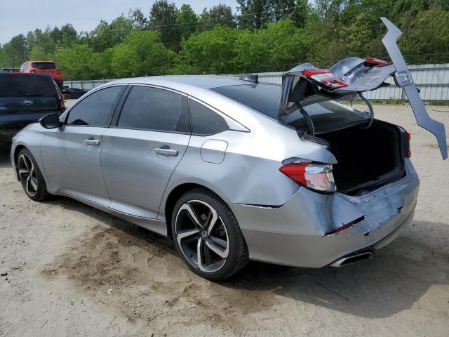 1HGCV1F36MA047315 - 2021 HONDA ACCORD SPORT SILVER photo 2