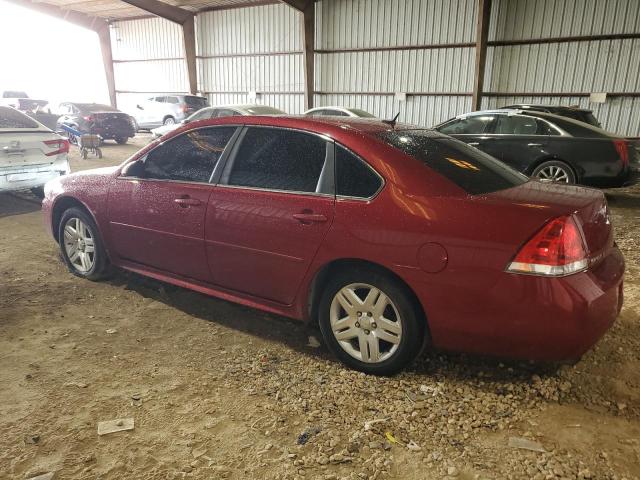 2G1WG5E37D1103277 - 2013 CHEVROLET IMPALA LT RED photo 2