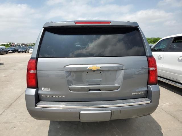 1GNSKJKC0KR348189 - 2019 CHEVROLET SUBURBAN K1500 PREMIER GRAY photo 6