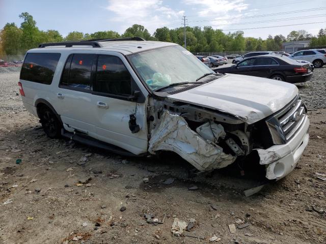 1FMFK16549LA06257 - 2009 FORD EXPEDITION EL XLT WHITE photo 4