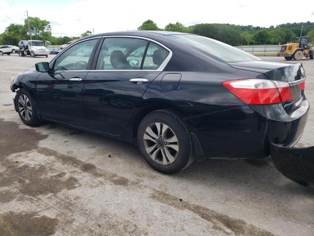 1HGCR2F38EA048168 - 2014 HONDA ACCORD LX BLACK photo 2