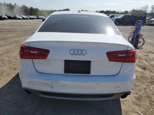 WAUHGAFCXFN015586 - 2015 AUDI A6 PRESTIGE WHITE photo 6
