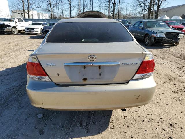 4T1BE32K05U585037 - 2005 TOYOTA CAMRY LE TAN photo 6