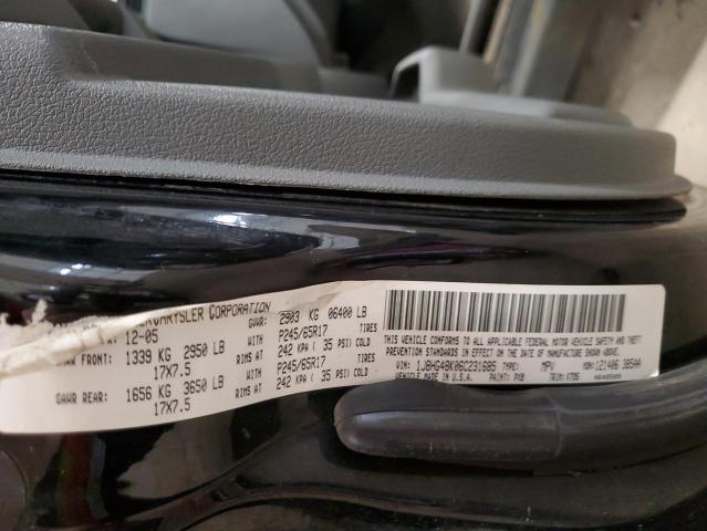 1J8HG48K06C231685 - 2006 JEEP COMMANDER 黑色 照片 14