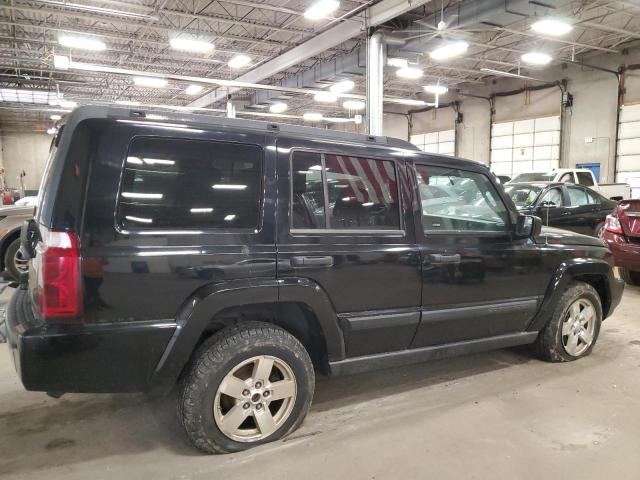 1J8HG48K06C231685 - 2006 JEEP COMMANDER BLACK photo 3