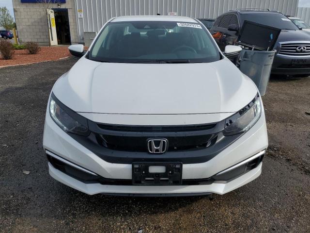 2HGFC2F60LH565536 - 2020 HONDA CIVIC LX WHITE photo 5