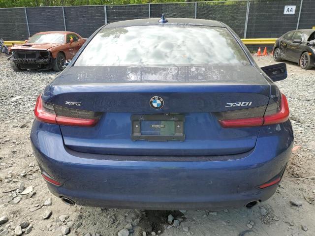 3MW5R7J07L8B42372 - 2020 BMW 330XI BLUE photo 6