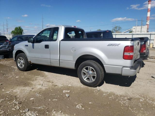 1FTRF12W78KE84519 - 2008 FORD F150 SILVER photo 2