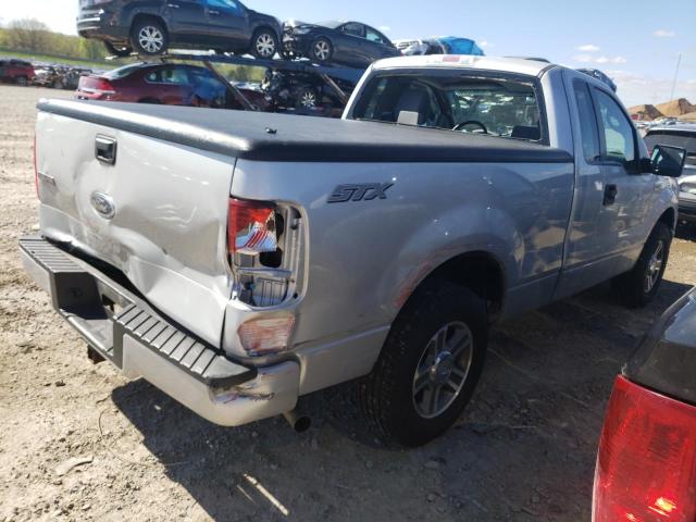 1FTRF12W78KE84519 - 2008 FORD F150 SILVER photo 3