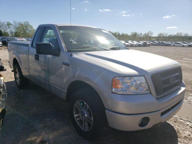 1FTRF12W78KE84519 - 2008 FORD F150 SILVER photo 4